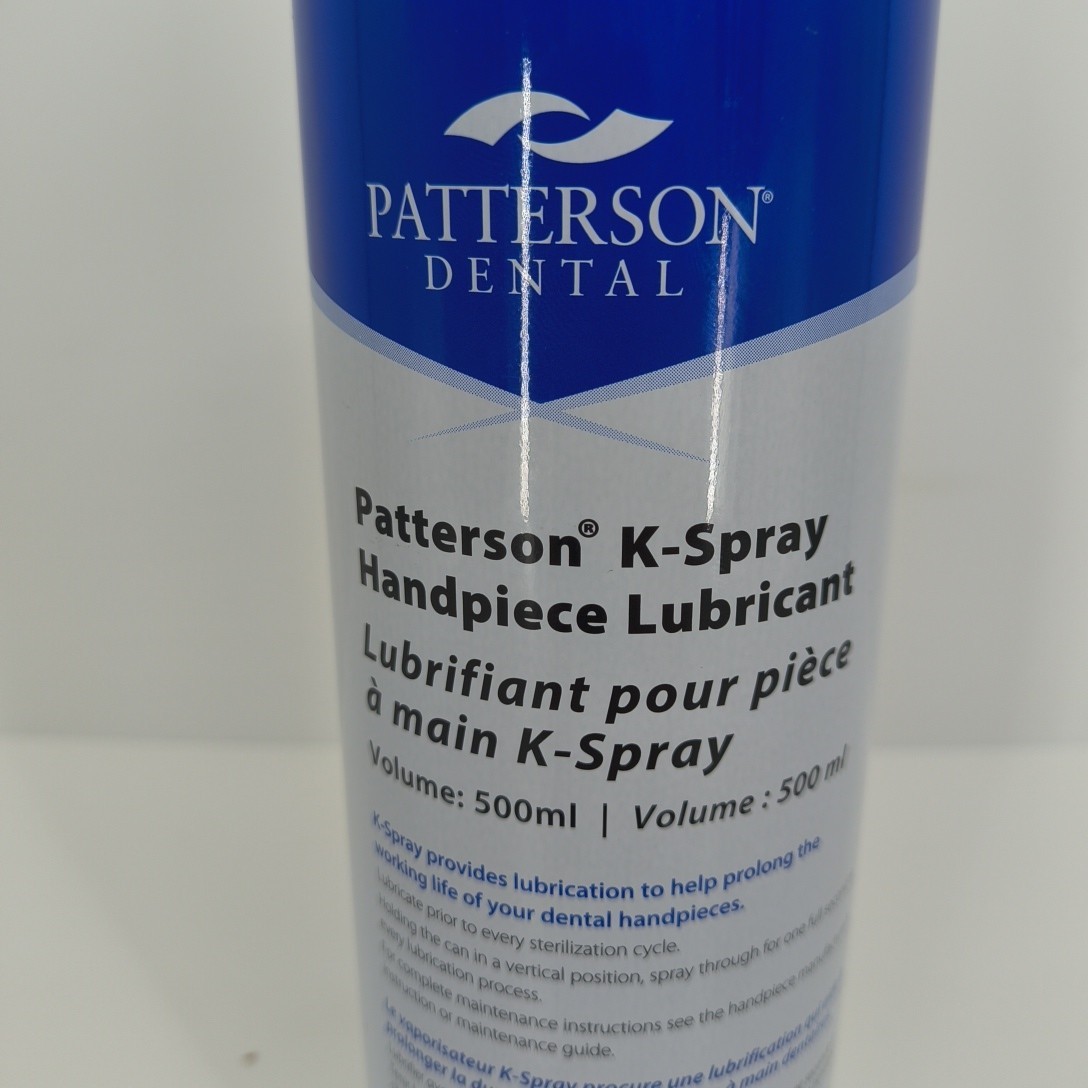Patterson® K-Spray Handpiece Lubricant – 500 ml Aerosol Can
