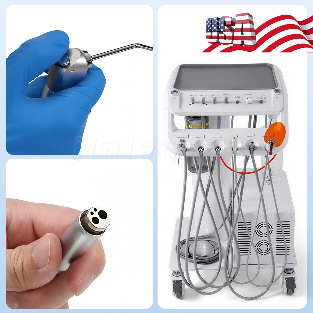 Veterinary Dental Unit Portable Animal Machine Mobile Dental Unit