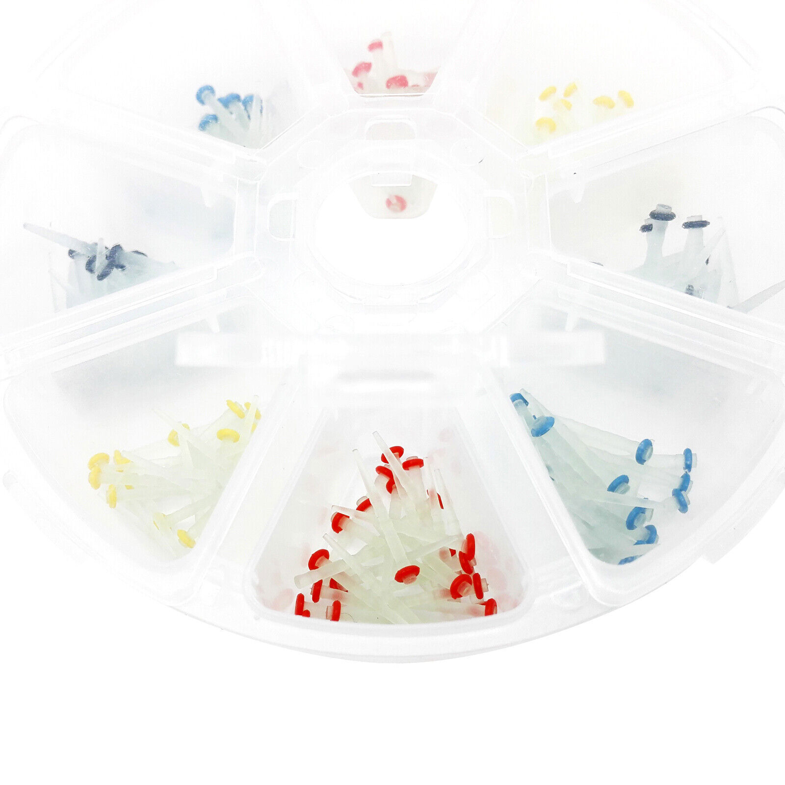 Dental Fiber Post Kit Mixed/Screw/Straight Post Quartz Glass Thread Pile