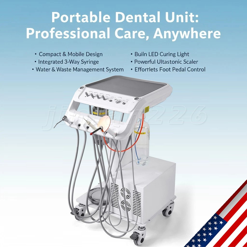 Veterinary Dental Unit Portable Animal Machine Mobile Dental Unit