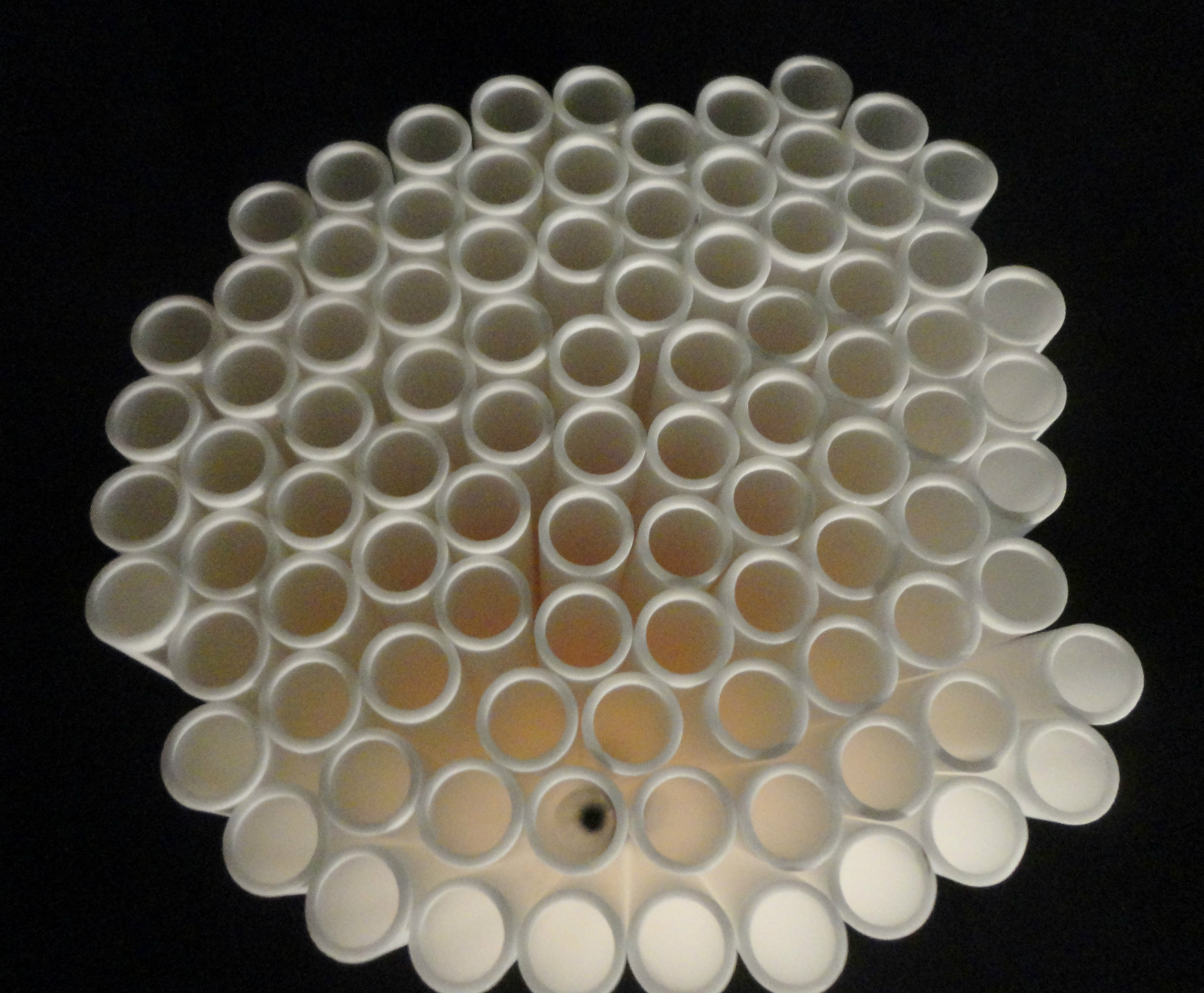 4 3/4″ LONG HIGH PURITY SINGLE BORE ALUMINA CERAMIC TUBES REFRACTORY No.: 151