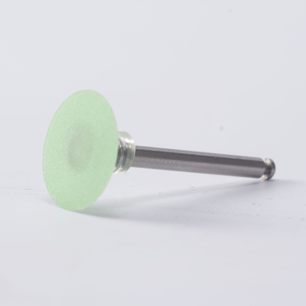 40Pcs Dental Disc Metal Composite Spiral Discs Finishing Polishing Wheel Mandrel