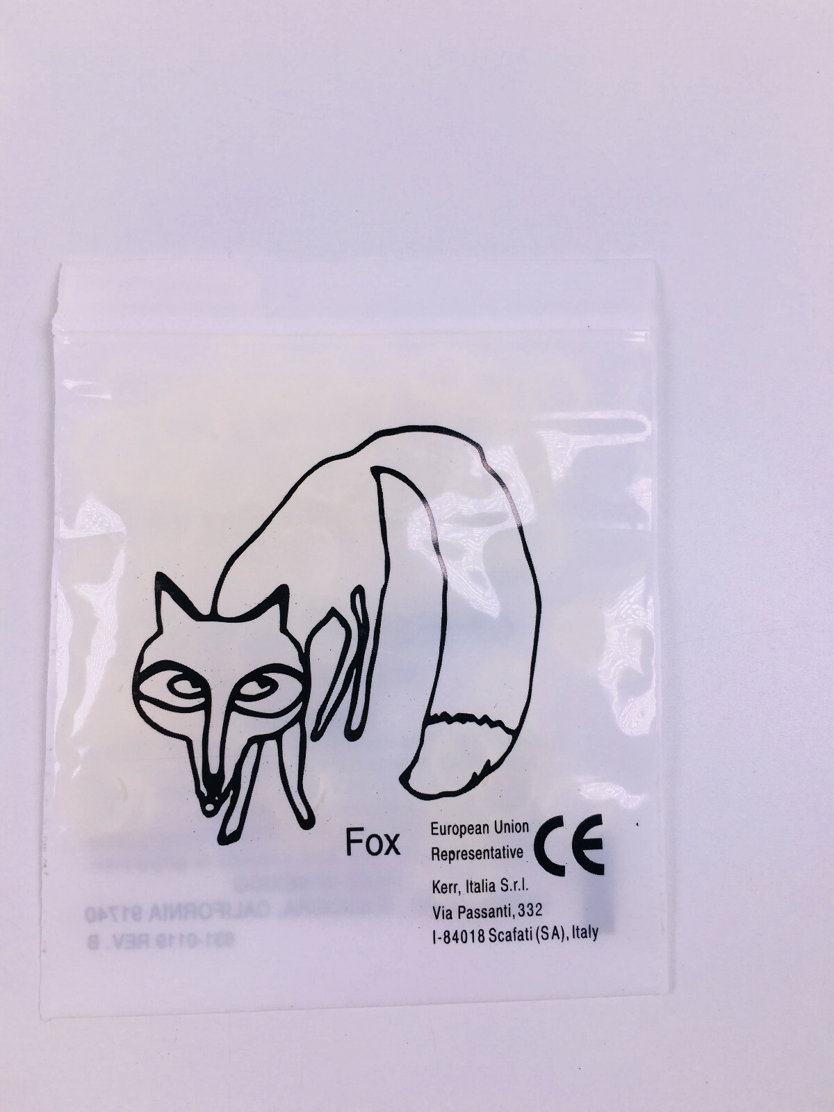 ORMCO Zoo Pack Elastics Bands Dental Clear Yellow 100pc/pk 3.5OZ 1/4″ 6.35mm Fox