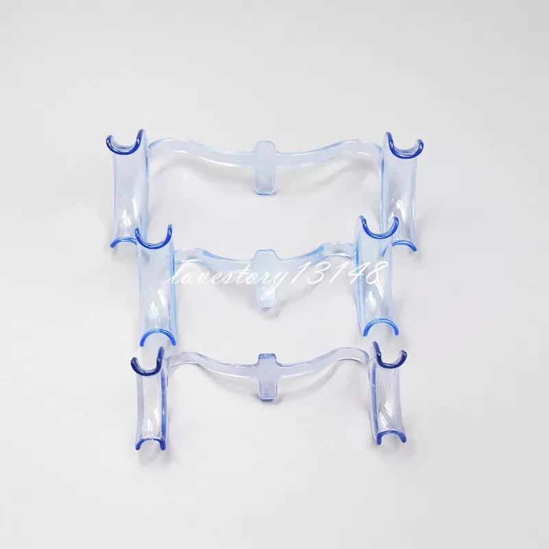 18Pcs Dental Intraoral Cheek Lip Retractor All Types O/C/W/T 2-head Mouth Opener