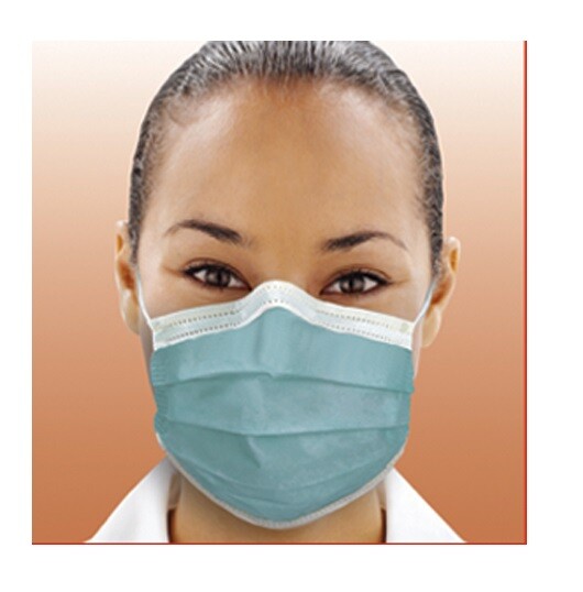 50 Pcs ASTM Level 1 3-ply Earloop Mask Made in USA AUTHORIZED CROSSTEX