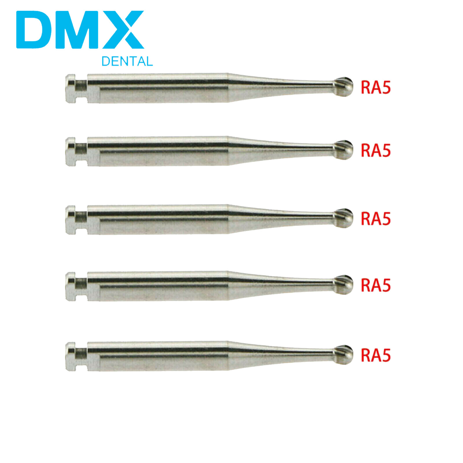 Dental Round Carbide Bur for Slow Speed Latch Type Handpiece RA 1# – 8# Burs