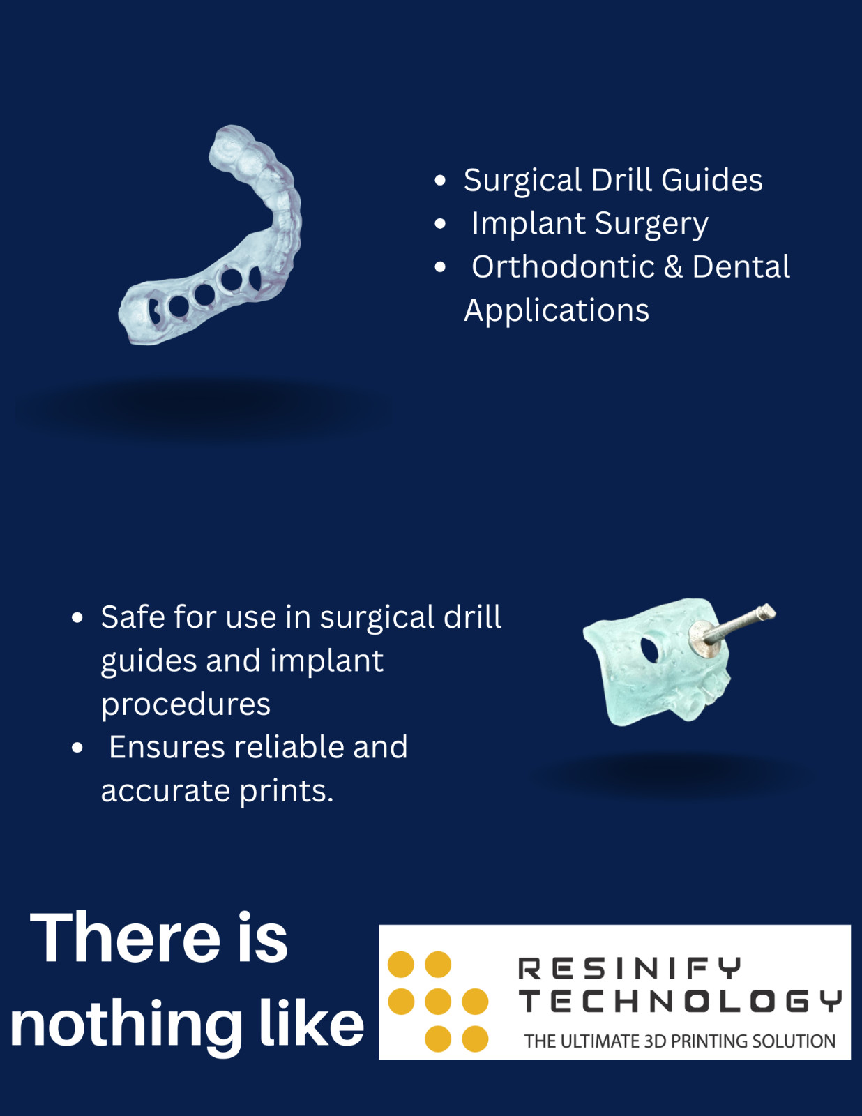 SurgiPro Surgical Guide Resin – Class I Biocompatible for Implant 3D Printing