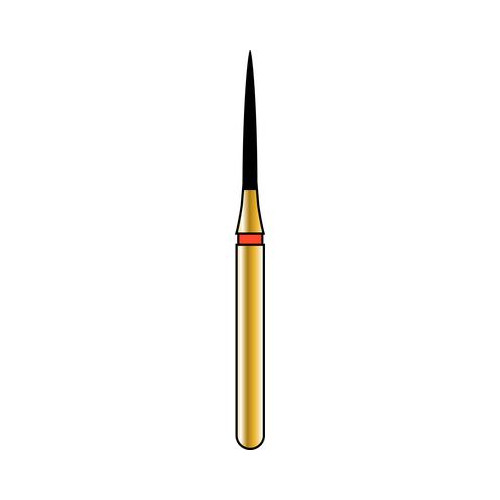 Coltene R135F014FG Alpen FG 135-014F Fine Esthetic Finishing Diamond Burs 5/Pk