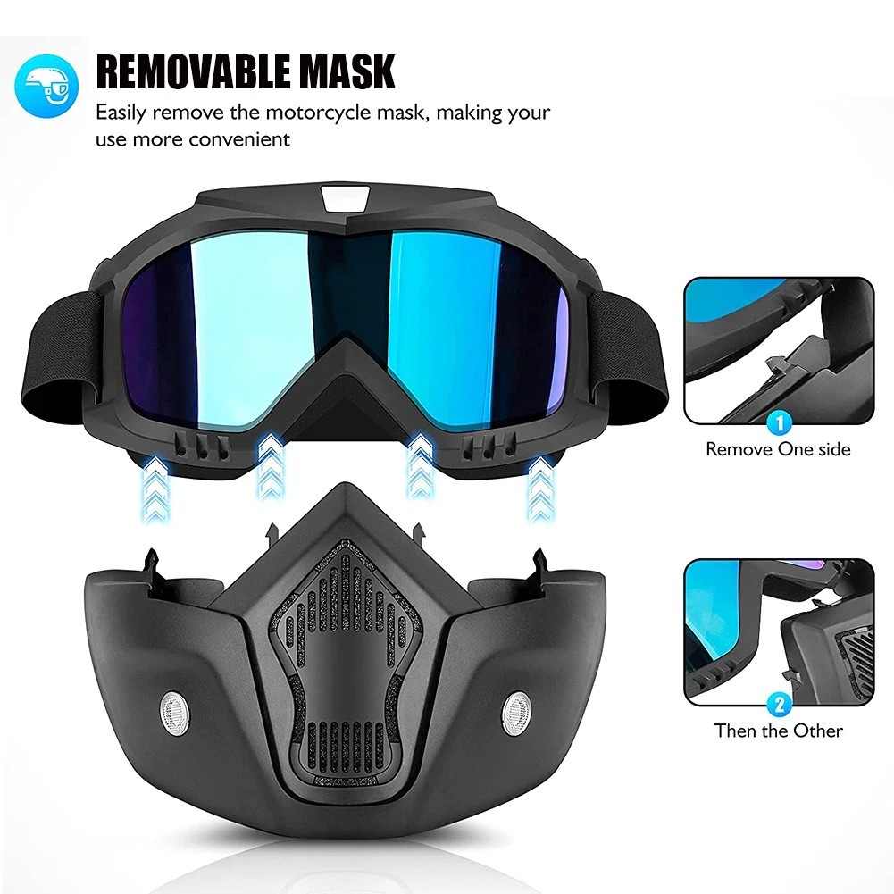 Safety Work Full Face Mask Shield & Goggles Construction Eye Protection Eyewear*