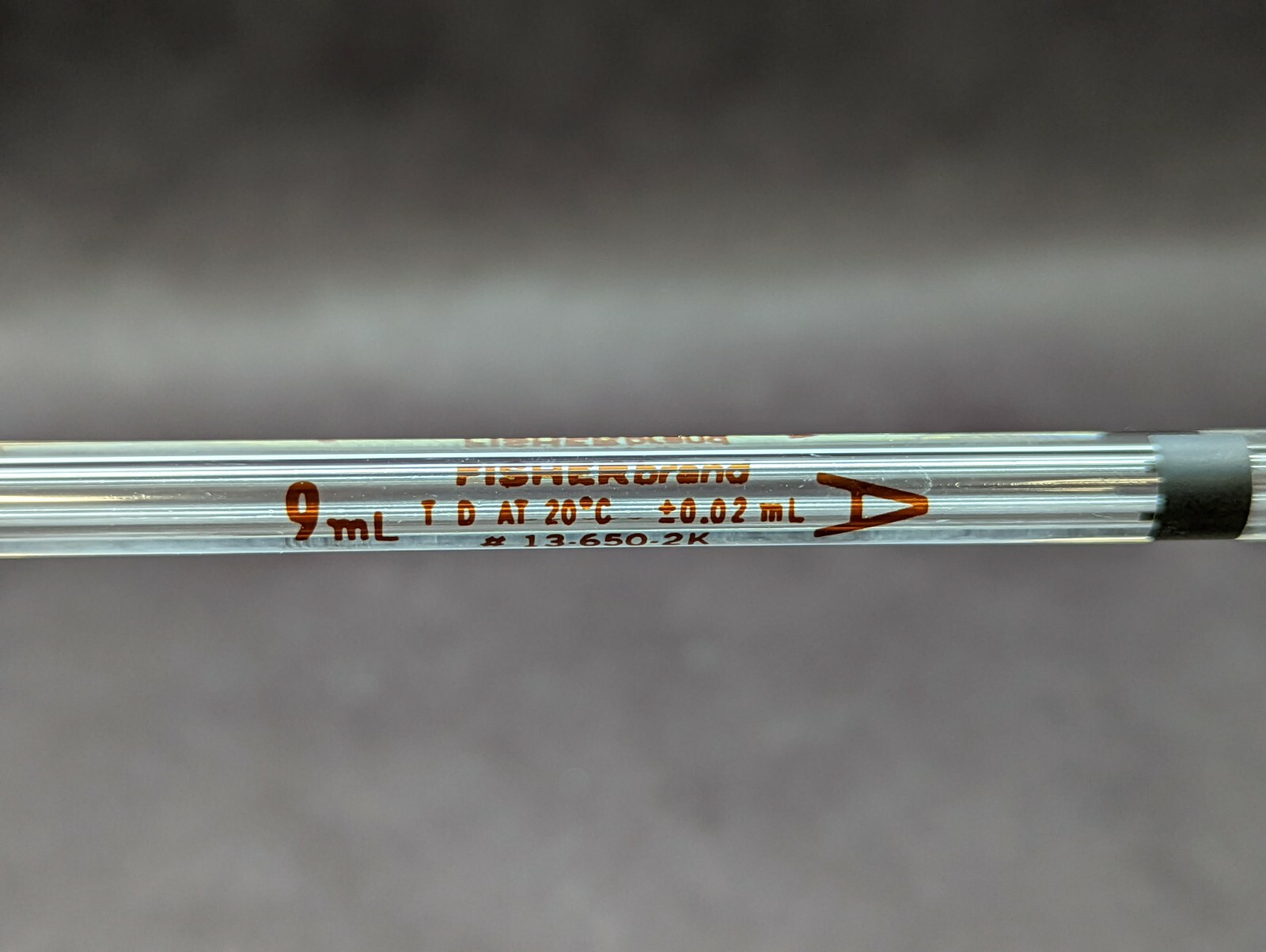 FISHERBRAND Glass Class A 0.5-40mL Bulb Volumetric Reusable Pipette Pipet 13-650