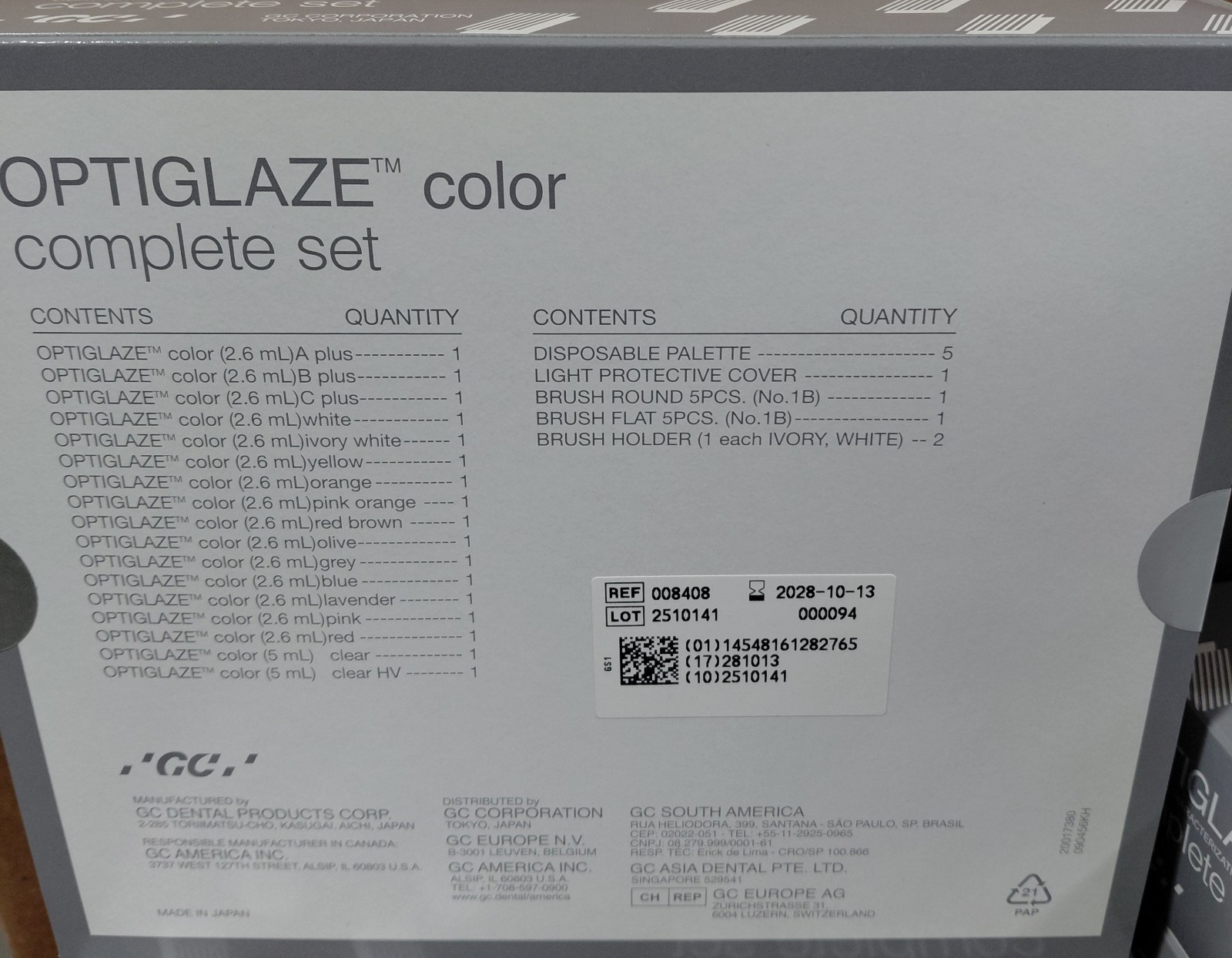 GC Optiglaze Kit