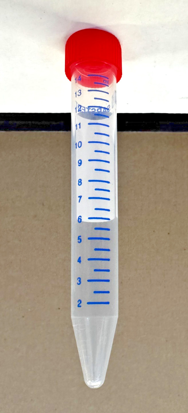 (500/Cs) SARSTEDT 15mL PP Graduated Centrifuge Tubes w/Plug Seal Cap 62.554.101