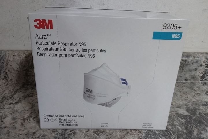 3M 9205+ 240 Pk Universal Size White Disposable Respirator