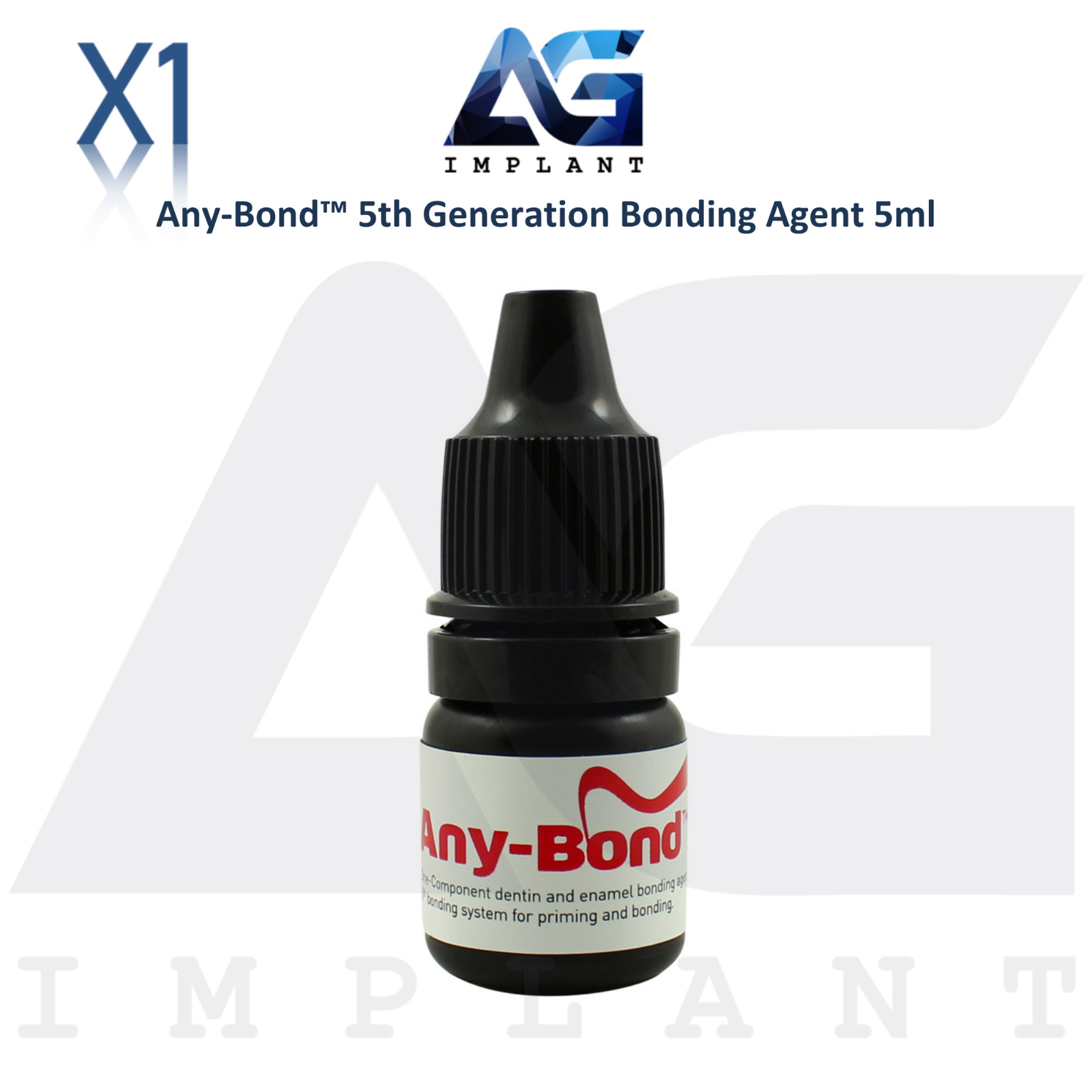 Any-Bond 5th Gen Bonding Agent 5ml One Step Application Dental Restorations