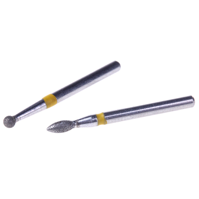 10pc Dental Diamond Burs FG-105 Composite Polishing Kit for High Speed Handpiece