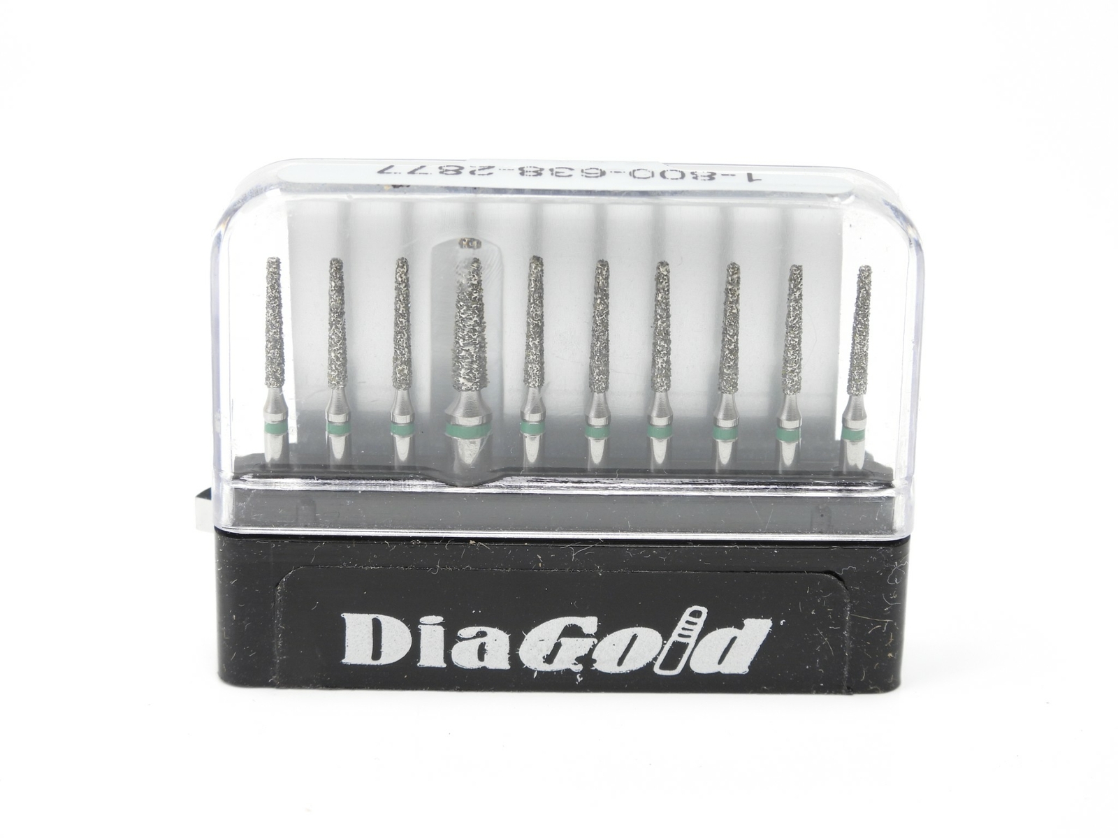 Goldburs 172-012C (314) pack of 10 Multi use Gold Burs Flat End Taper Shaped