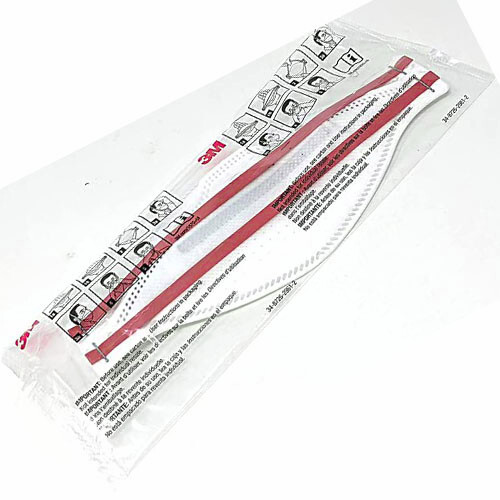 3M 1870+ N95 Particulate Respirator Surgical Mask NIOSH Approved Pack of 5 Masks