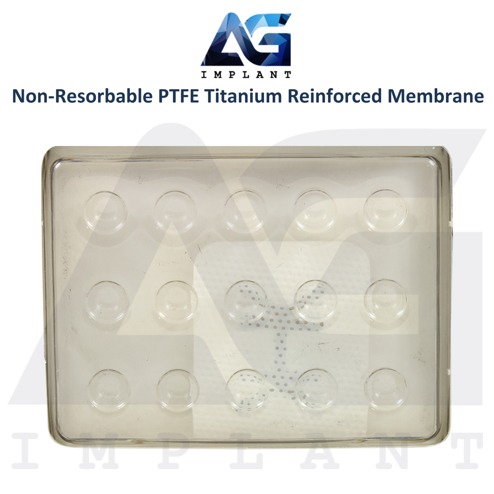 Dental Non-Resorbable PTFE Titanium Reinforced Membrane Sterile Stimulate Repair