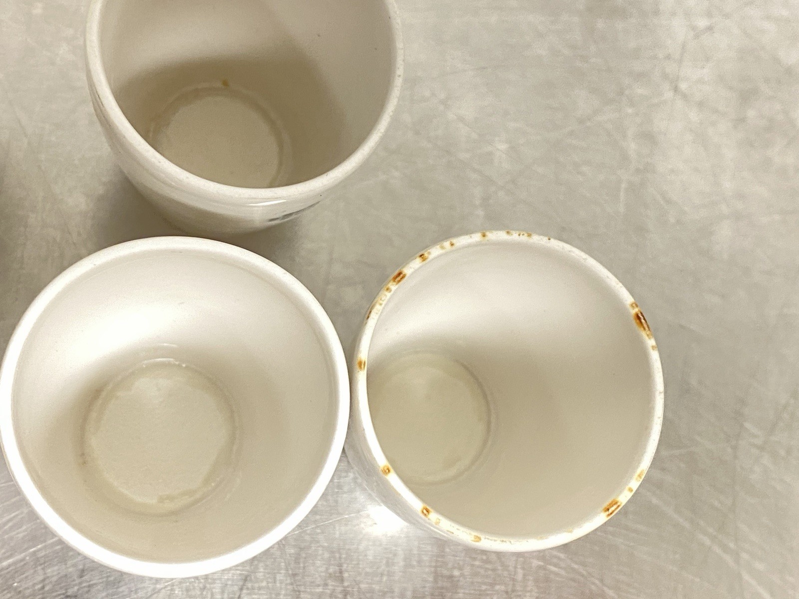 Lot of 6 CoorsTek 60528 Porcelain Crucibles Pre-owned
