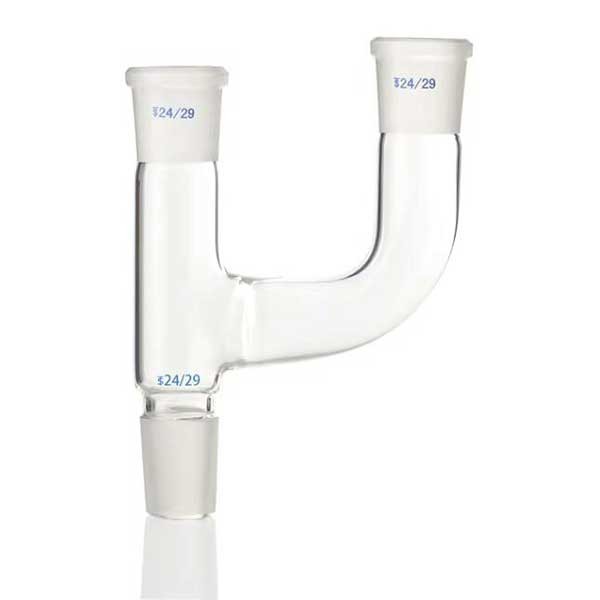 Glass Distillation Distilling Head Standard Joint Connector Chemistry Labware