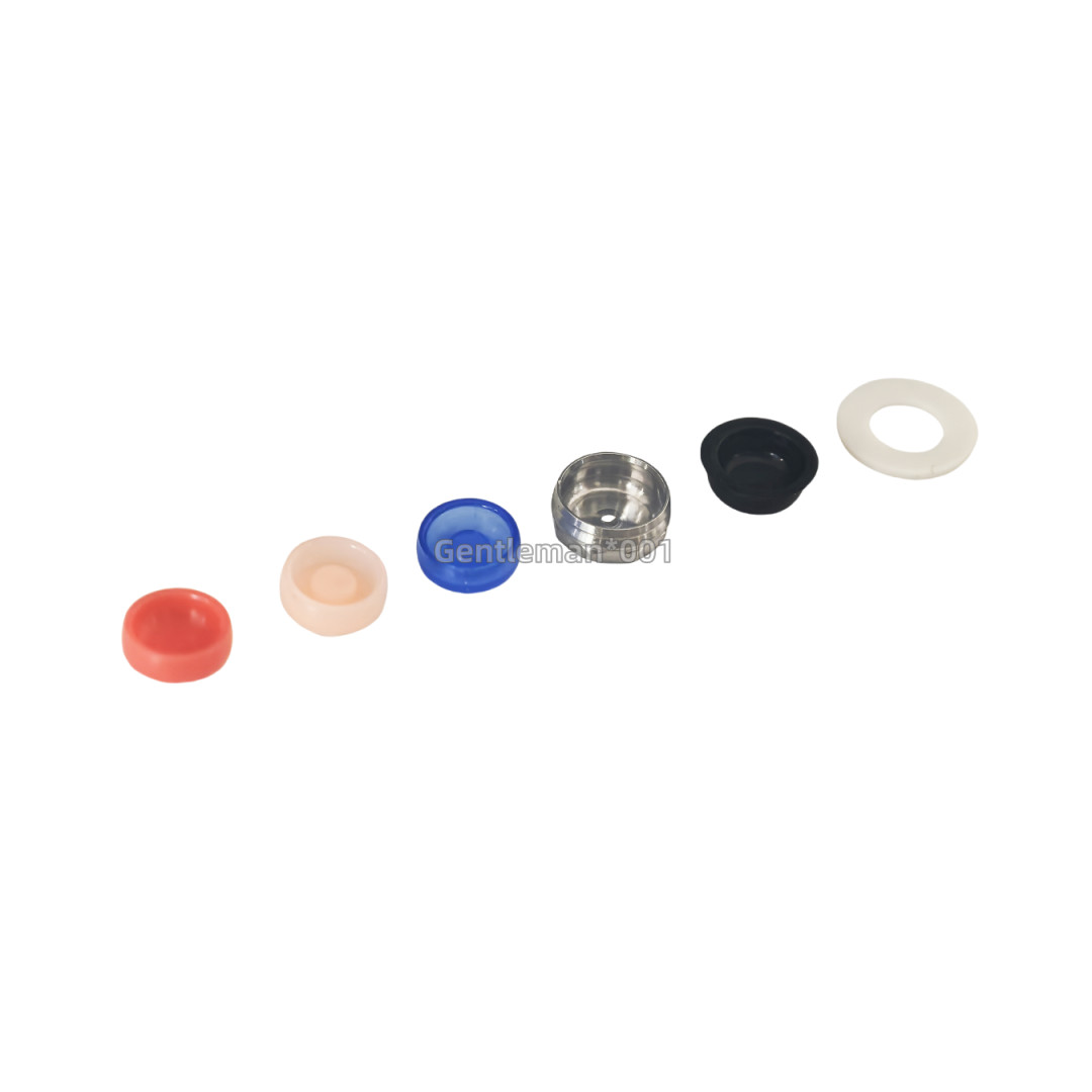 2Kits Dental Abutment Retentive Caps Inserts Locator Implan Metal Housing Cap