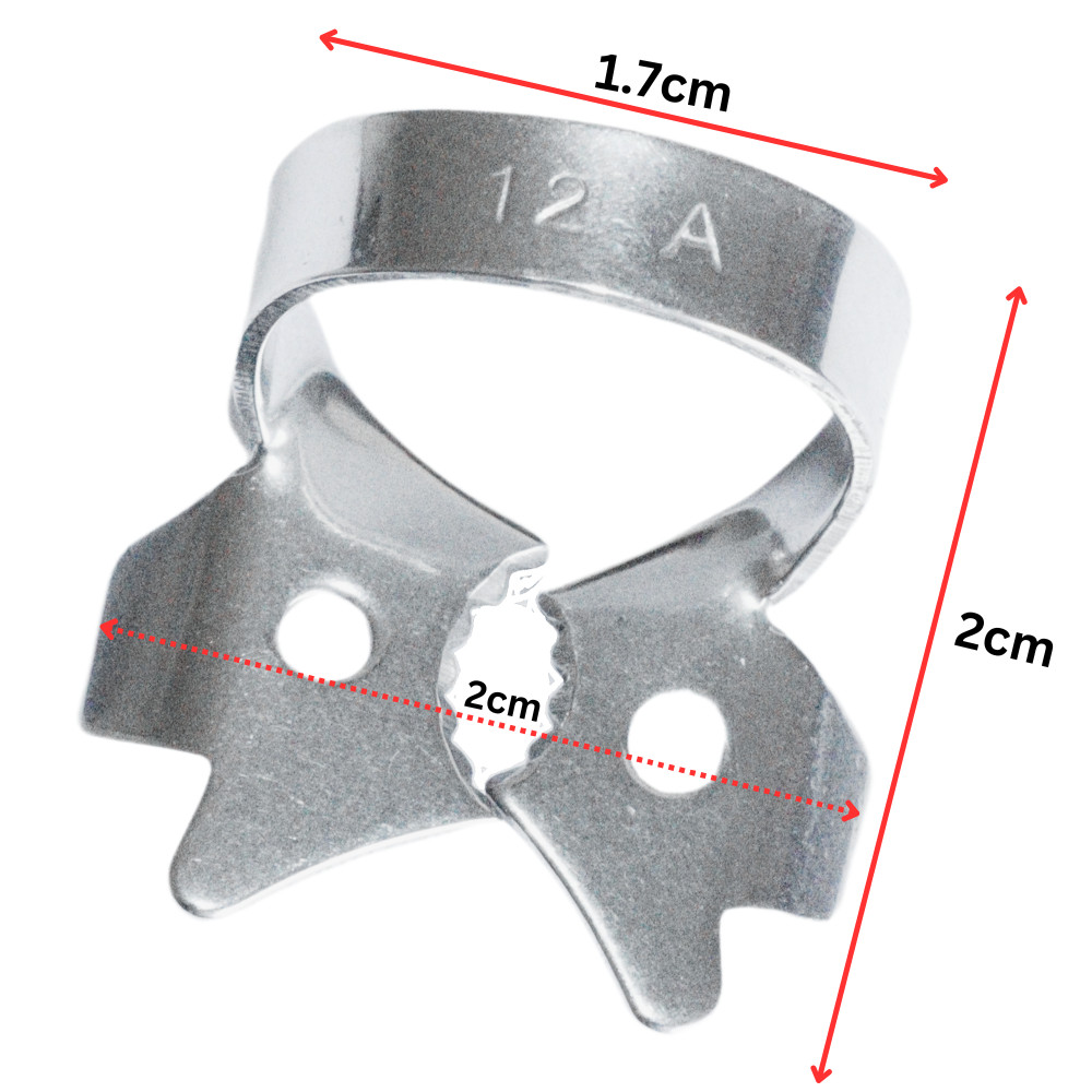 30pc Rubber Dam Clamps Kit #2A #12A #13A Brinker Endo Molar Premolar USA STOCK