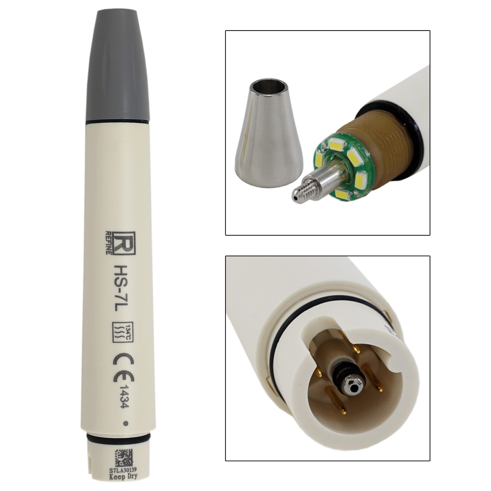For Satelec ACTEON NEWTRON LED Ultrasonic Piezo Scaler Handpiece Tips H3 P5 XS