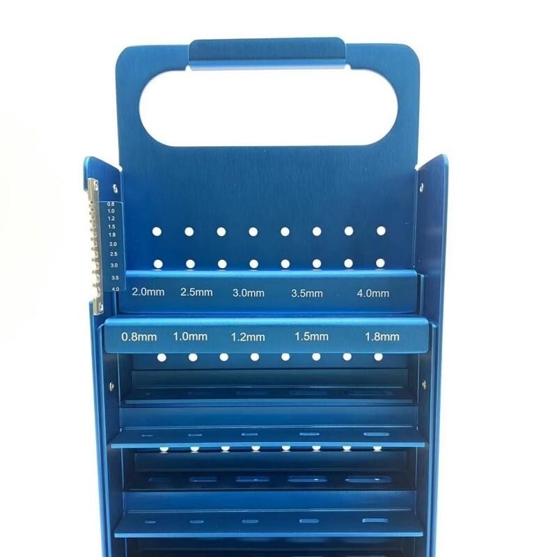 100PCS Kirschner Wires Case Animal Orthopedic Instrument Box Sterilization Tray