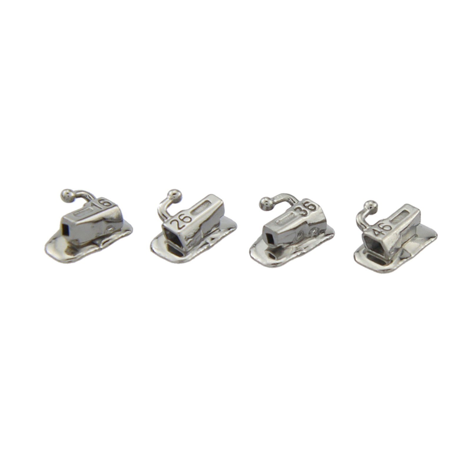 tubos de ortodoncia Dental Orthodontic Buccal Tube 1st 2nd Molar MBT Roth 022