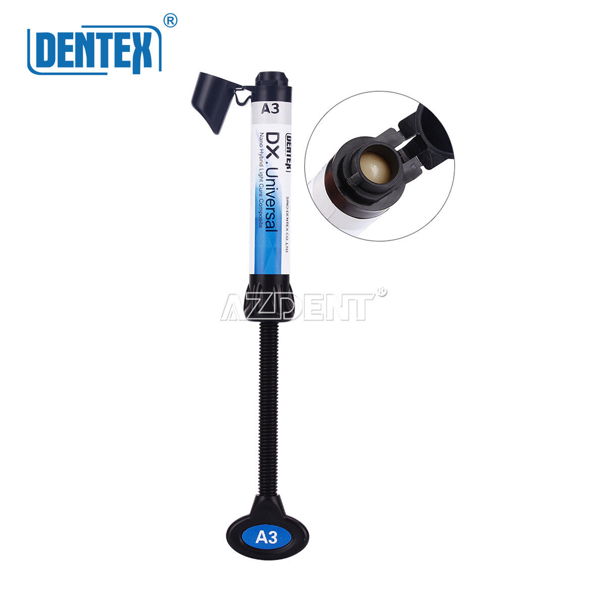 DENTEX Dental Universal Total Etching Adhesive Light Cure Composite Resin Kit