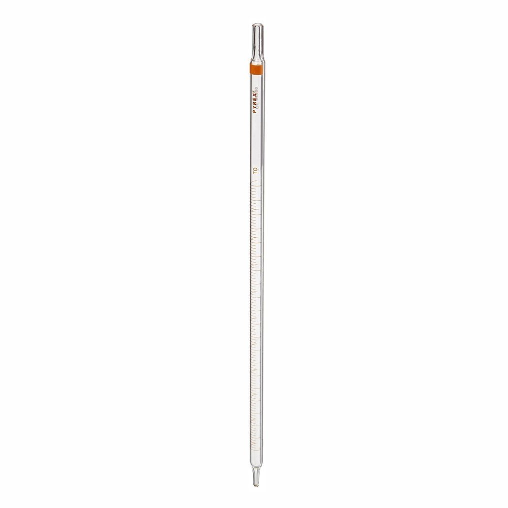 Corning PYREX #7065-10, 10mL Reusable Measuring Pipets, TD, Color-Coded (Single)