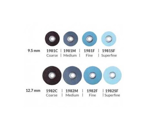 85pc 1981C Coarse Sof-Lex Countouring and Polishing Discs 9.5mm 3/8in 3M ESPE