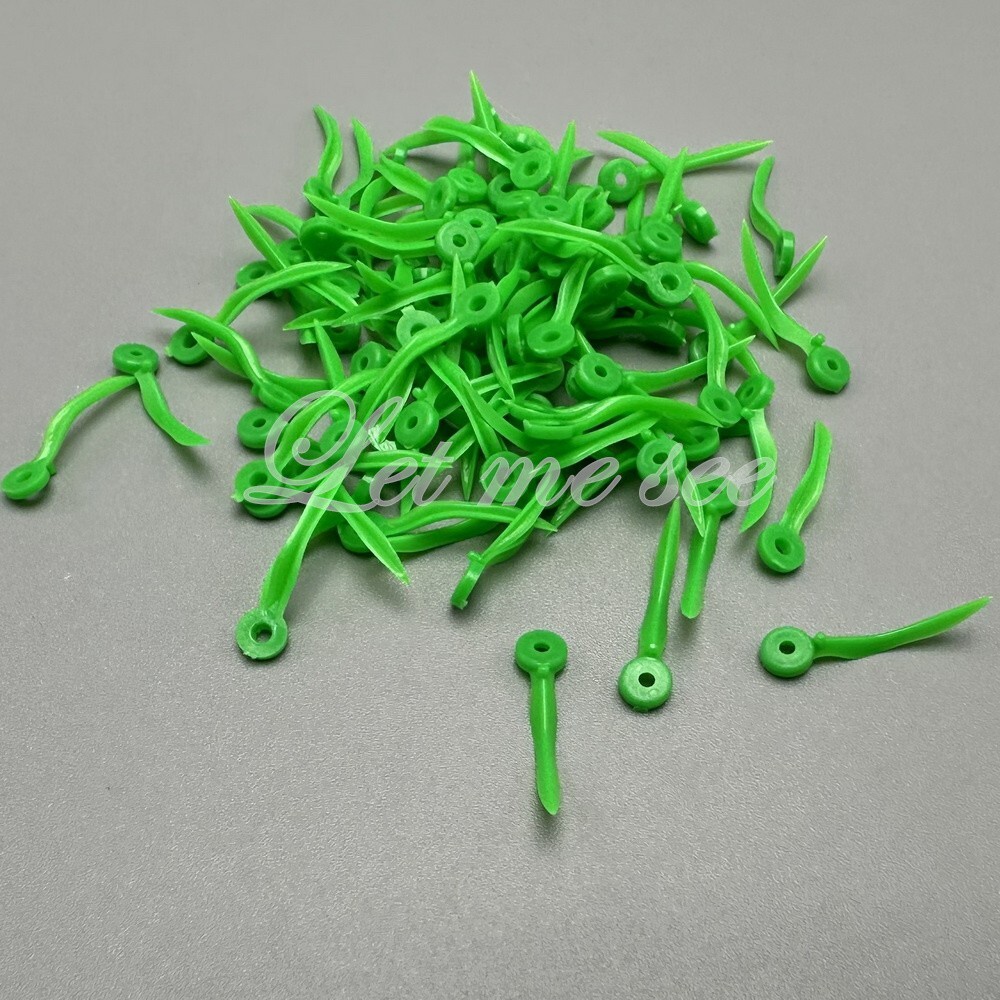 400pcs Dental Plastic Wedges with Hole Dentist Materials 4 Size Teeth Wedges