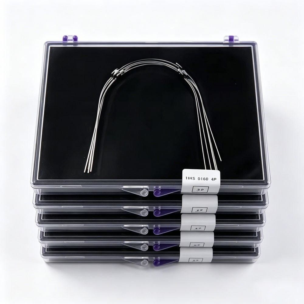 5Pcs New Dental Orthodontic Wrap Around Retainer Hawley Stainless Steel T Loop