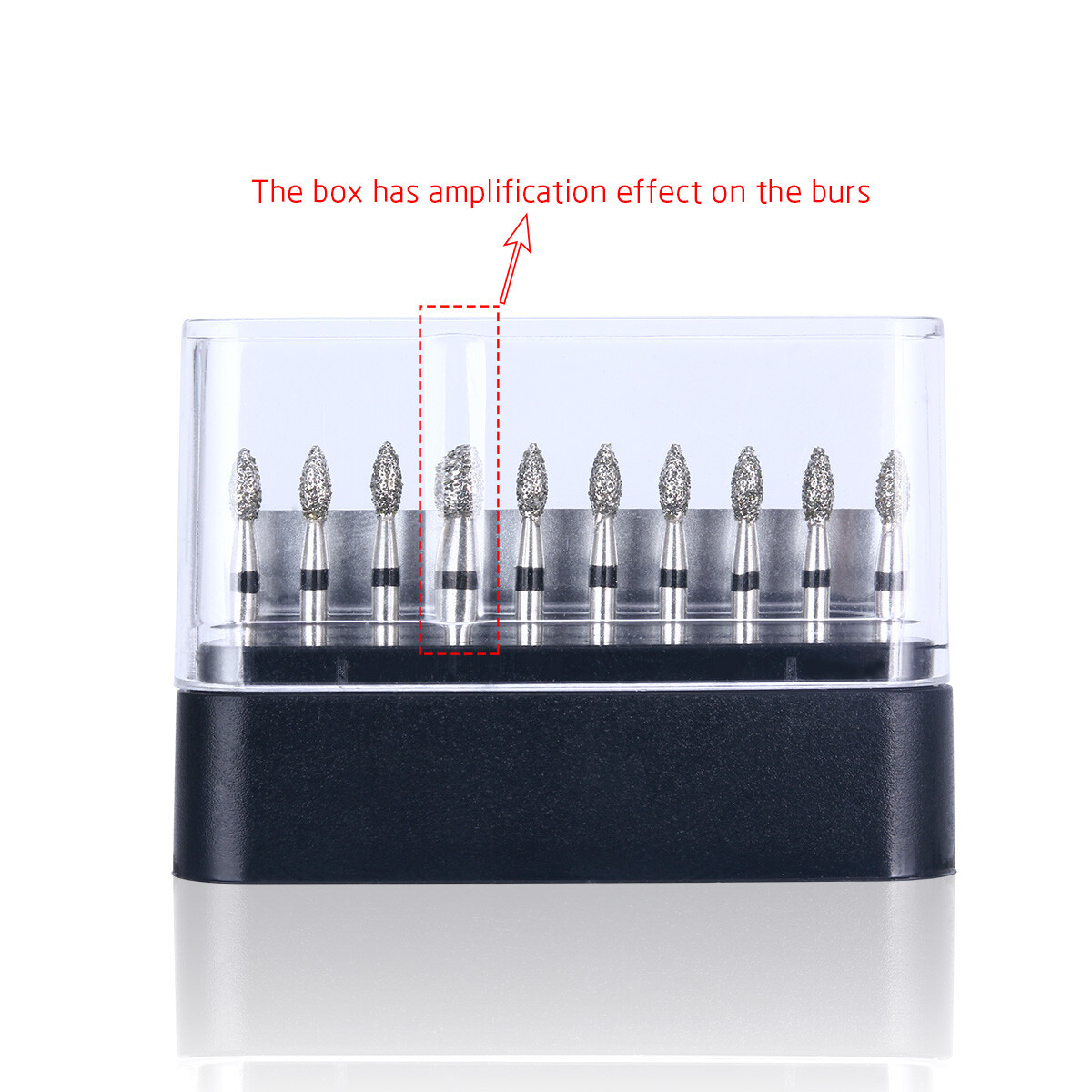 10 Pcs AZDENT Dental Diamond Burs FG Burs Super Coarse for High Speed Handpiece