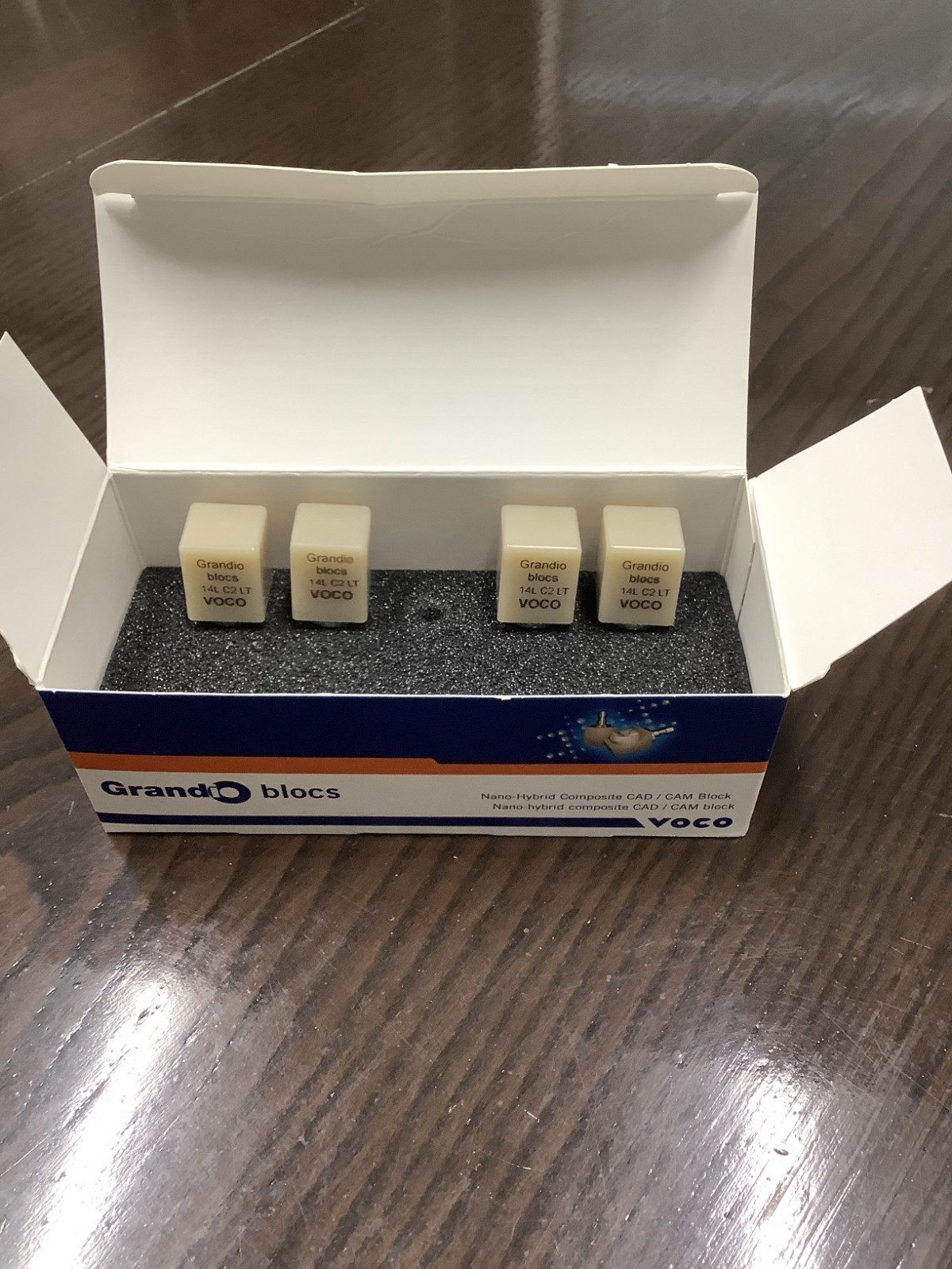Voco 6023 Grandio CAD / CAM Blocs C2 #14 Low Translucency 4/Pk