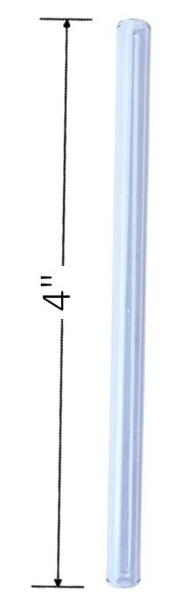 4″ Long (36) Pcs Glass Tubes 10mm OD 8mm ID Tubing 1mm Thick Wall