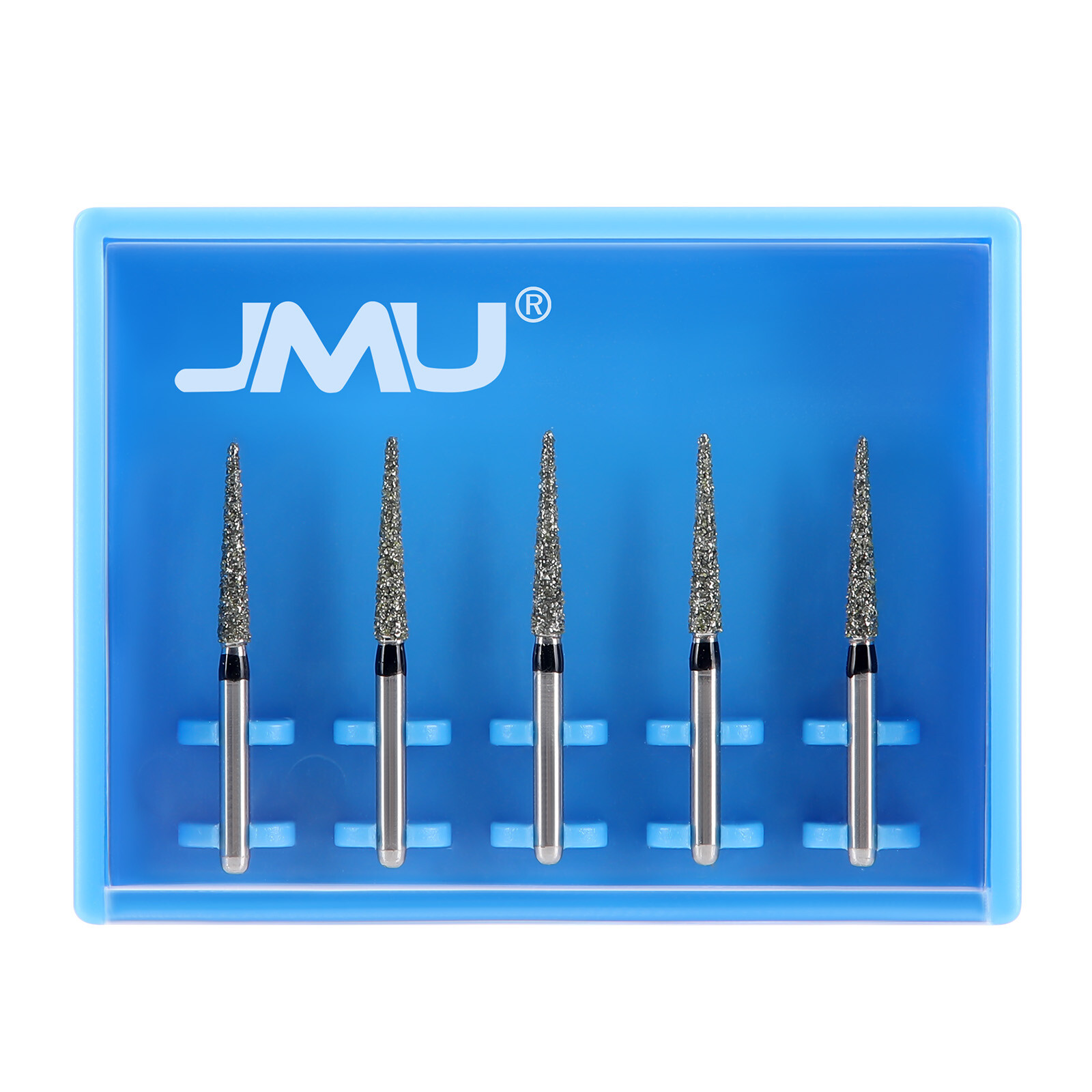 Dental Diamond Burs Needle Type FG Medium/Fine/Coarse Grit Friction Grip Burs