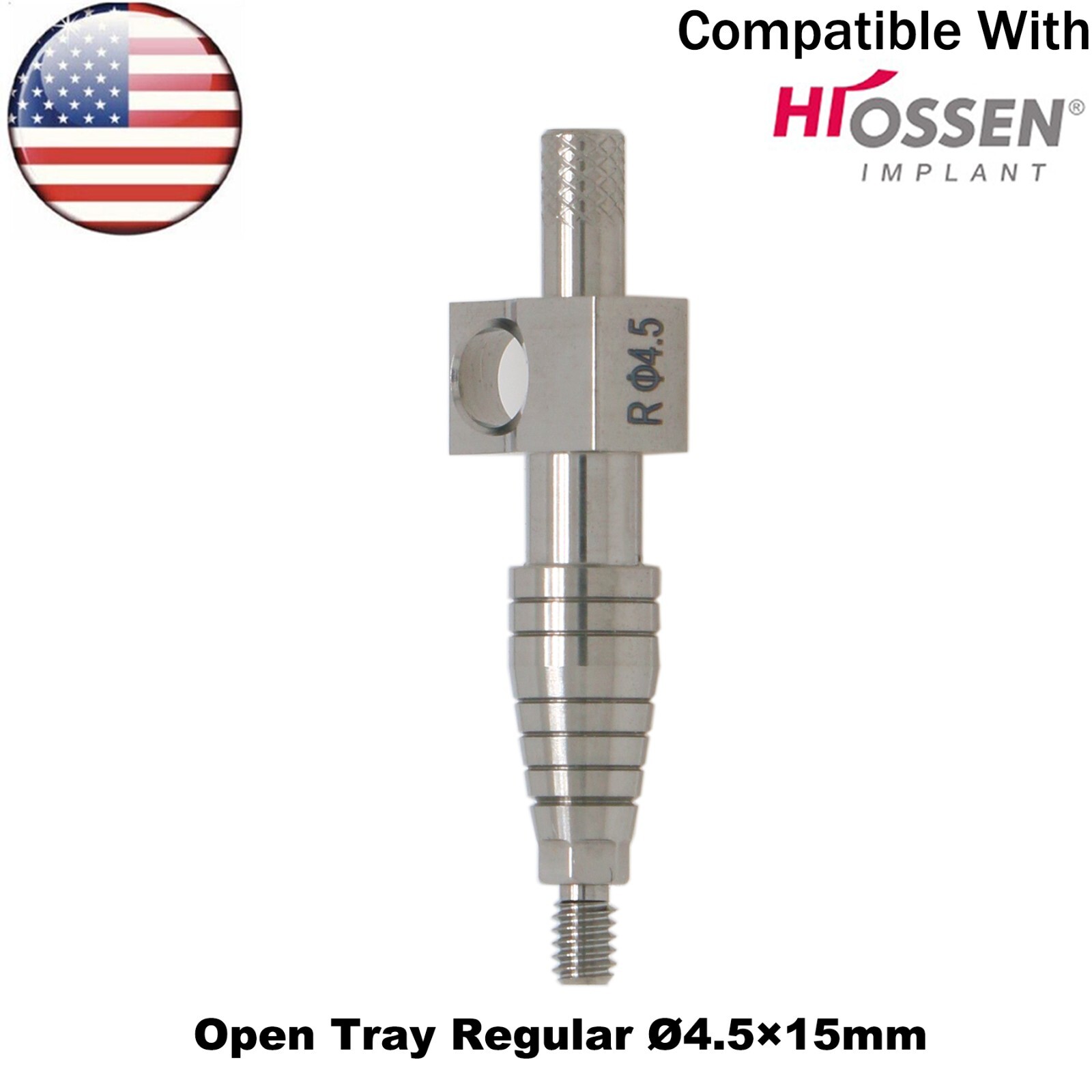 US Dental Transfer Impression Coping Open Tray M/R Fits Hiossen Osstem ET
