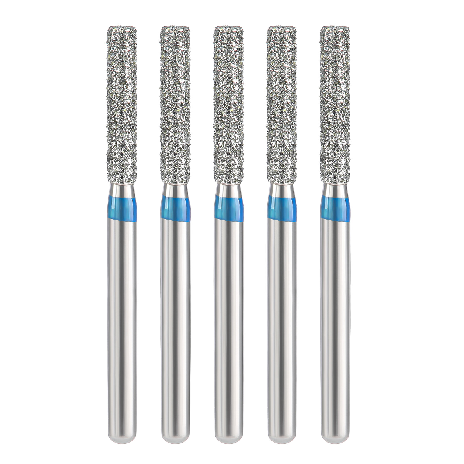 JMU Dental Diamond Burs Flat End Cylinder Medium Grit/ Super Coarse FG 368