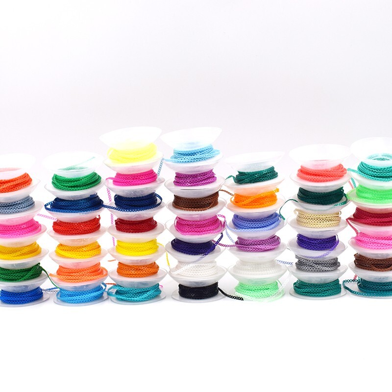 Dental Orthodontic Elastic Ultra Power Chain Long/Short/Continuous 44 Color