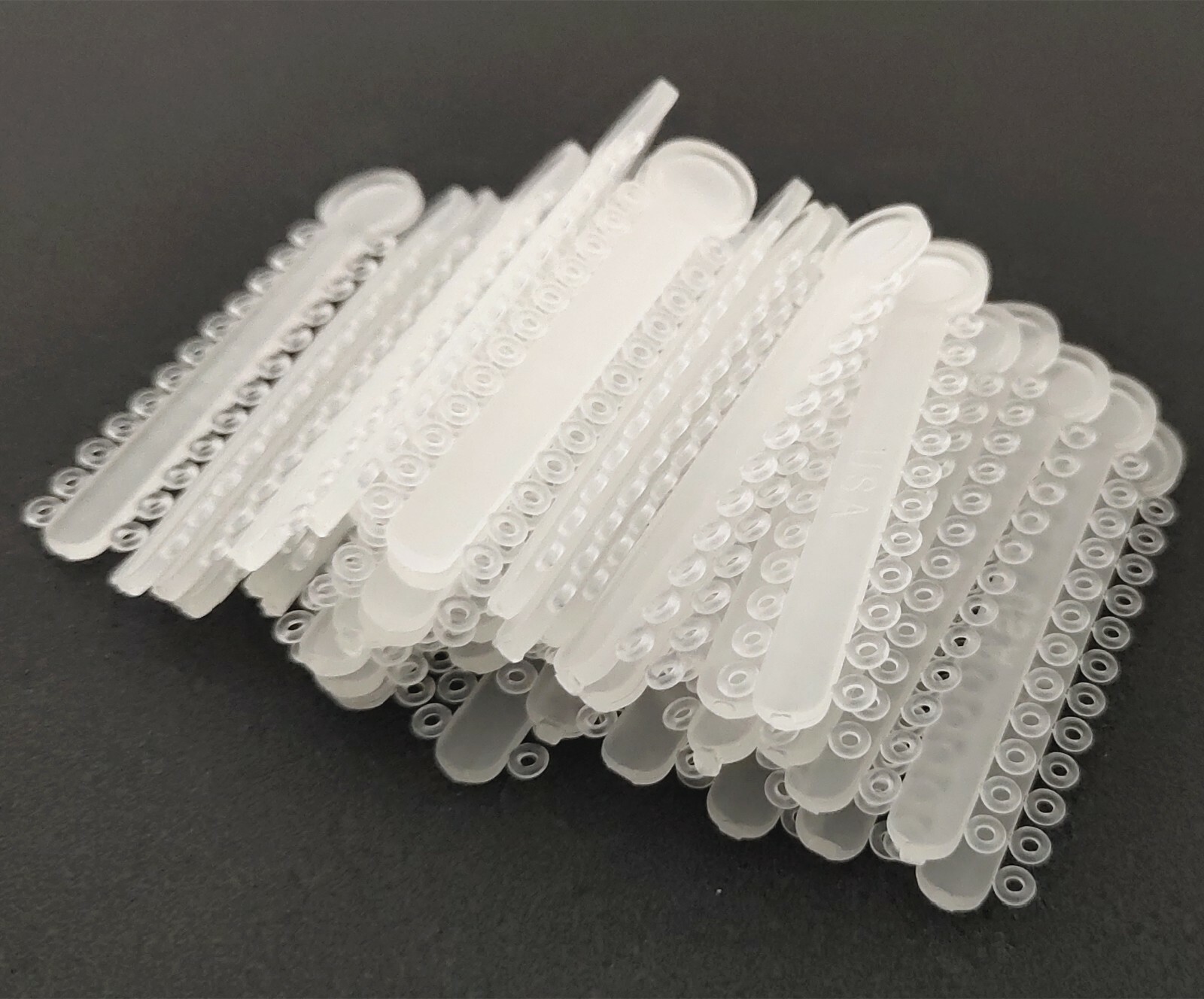 Dental Clear Elastic Ligature Ties Rubber Bands Transparent 1008Pcs/Pack