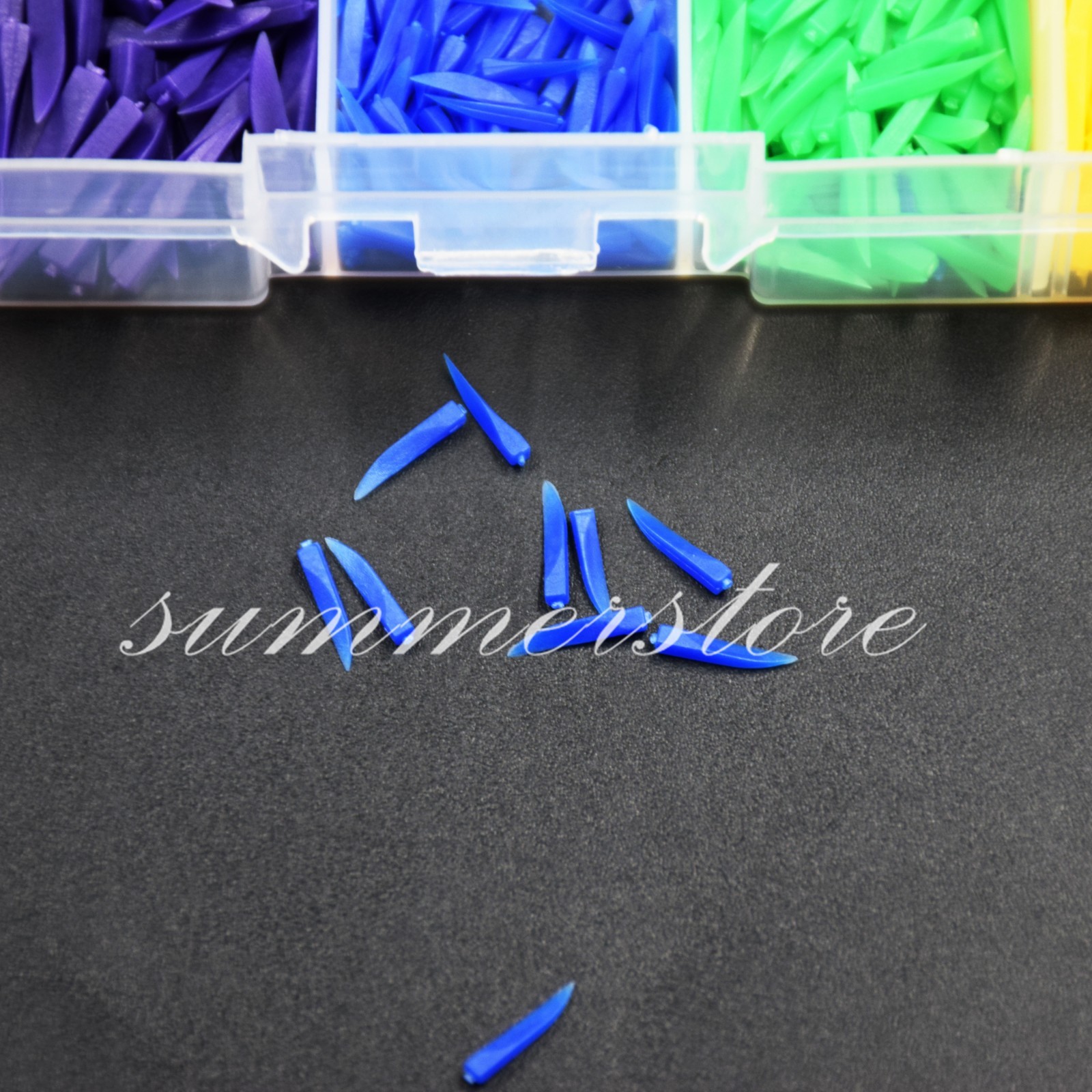 4 Sizes Mixed 800 Pcs Dental Disposable Clearance Plastic Diastema Fixing Wedges