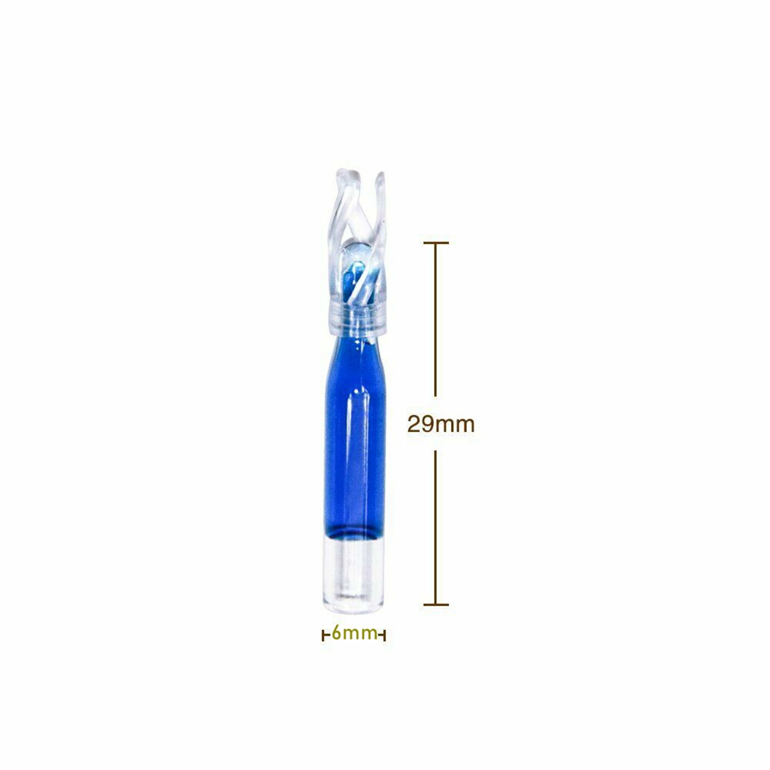 5000pcs 250uL Vial Insert Clear Micro-Insert Glass Polyspring Bottom HPLC LAB GC