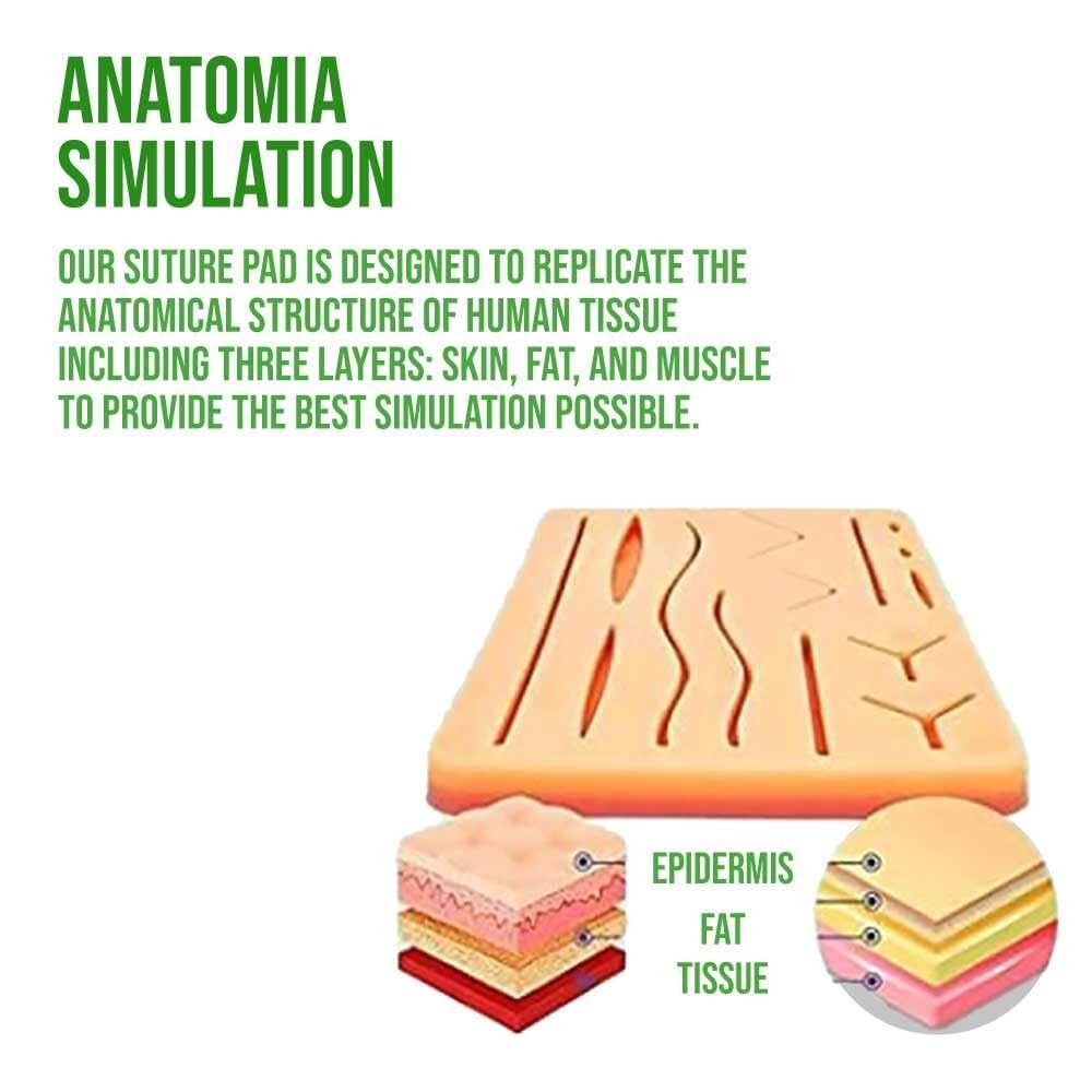 Variety Suture Complete Kit for Training & Practice (31 Pieces)