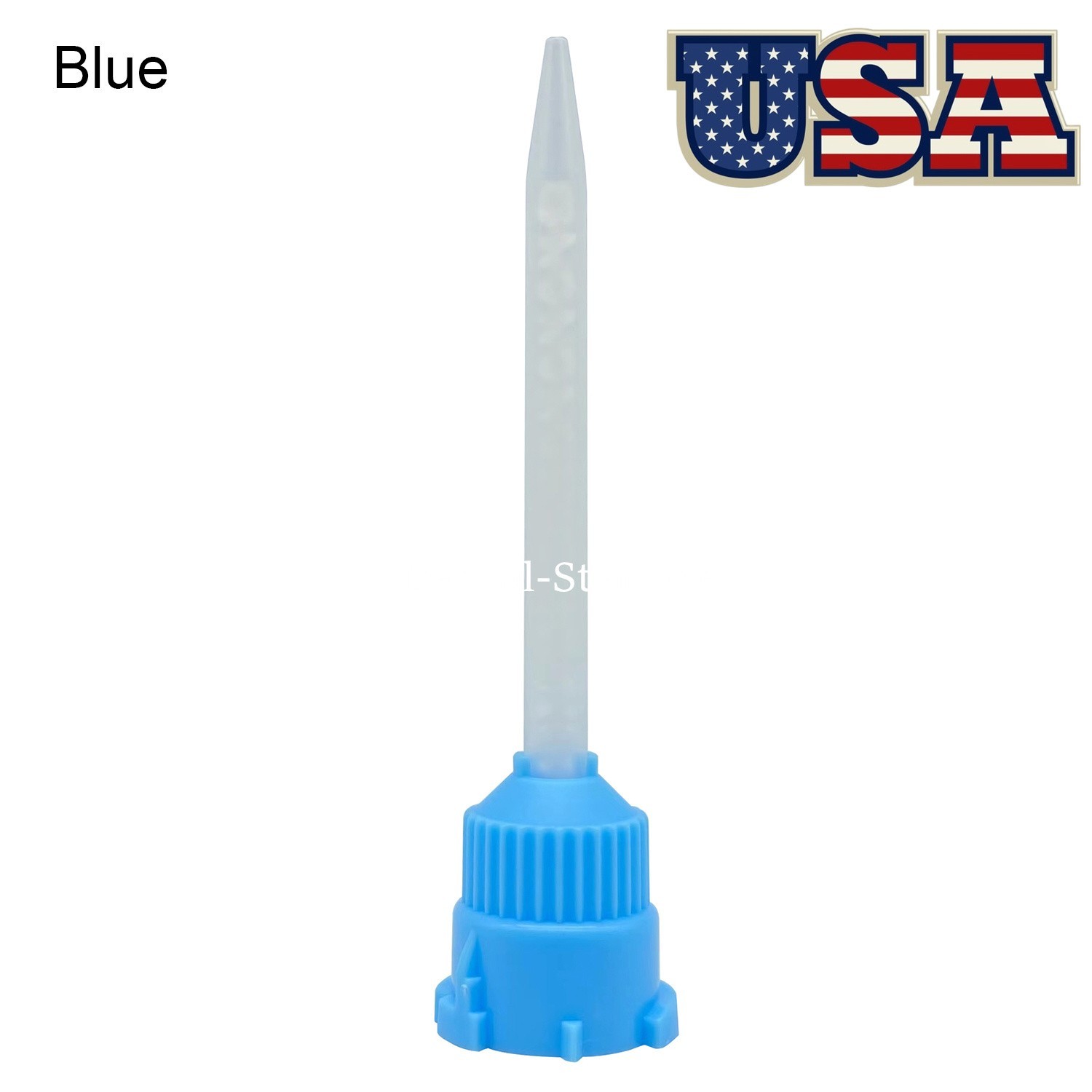 50 Pcs Dental Mixing Tips For Impression Material Tips Long/Short 1:1 Ratio USA