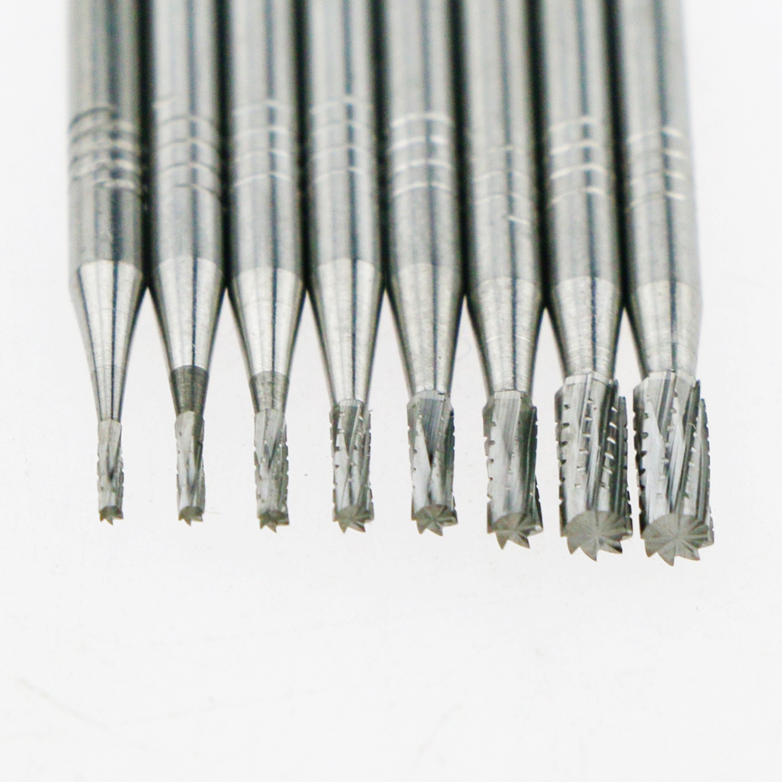 US WAVE Dentistry Drill Tungsten Carbide Burs Straight Fissure Bur For Low Speed