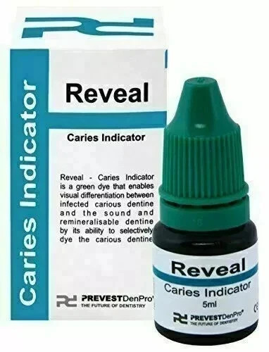 Prevest Denpro Reveal Caries Indicator Dental Care 5 ml FREE SHIPPING LONG EXP