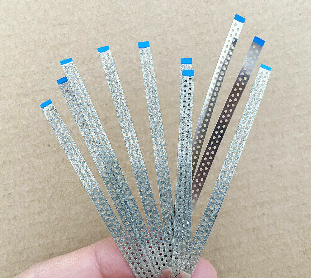 2~40Pcs Dental Teeth Polishing Finishing Strips Strip Stainless Sand Open Saw
