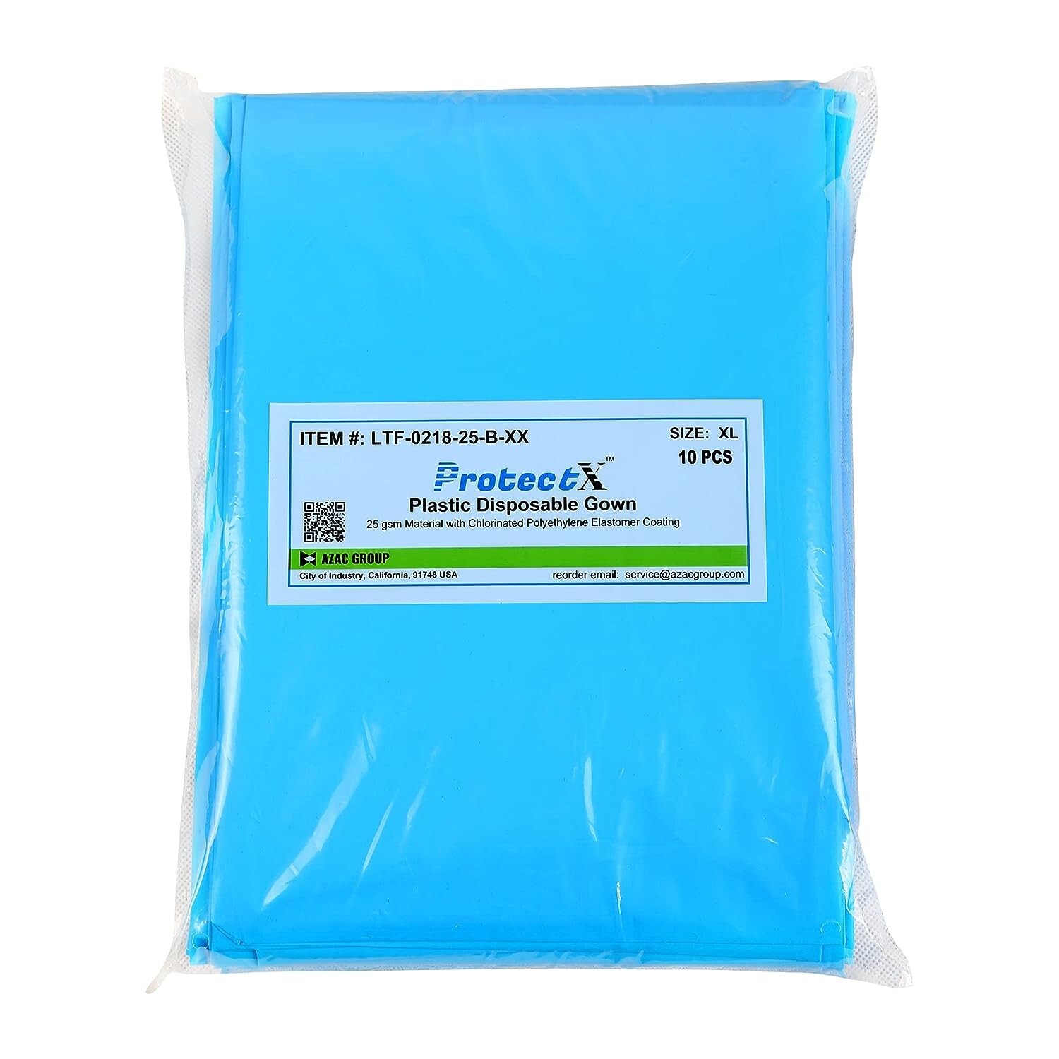 20pc – AAMI Level 3, Blue Protective Gown, FDA 510(K)